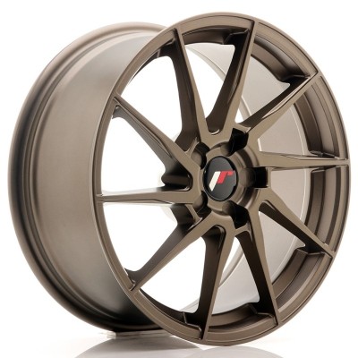 Cerchi Japan Racing JR36 18x8 ET20-52 5H BLANK Matt Bronze