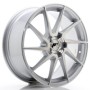 Cerchi in lega Japan Racing JR36 18x8 ET20-52 5H BLANK Silver Brushed Face
