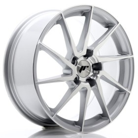 Cerchi Japan Racing JR36 18x8 ET35 5x120 Silver Brushed Face