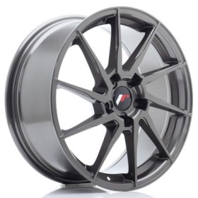 Cerchi Japan Racing JR36 18x8 ET45 5x114,3 Hyper Gray