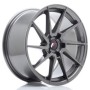 Cerchi Japan Racing JR36 18x9 ET20-48 5H BLANK Hyper Gray