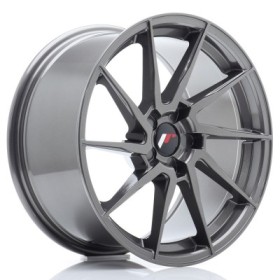 Cerchi Japan Racing JR36 18x9 ET20-48 5H BLANK Hyper Gray