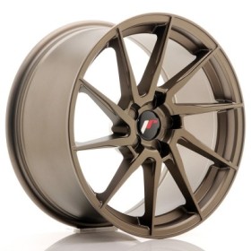 Cerchi Japan Racing JR36 18x9 ET20-48 5H BLANK Matt Bronze