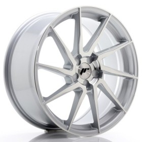 Cerchi in lega Japan Racing JR36 19x8,5 ET40-50 5H BLANK Silver Brushed Face