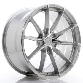 Cerchi in lega Japan Racing JR37 20x10 ET20-45 5H BLANK Silver Machined Face