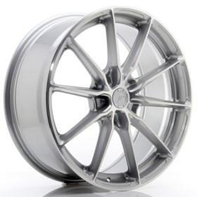 Cerchi in lega Japan Racing JR37 20x8,5 ET20-45 5H BLANK Silver Machined Face
