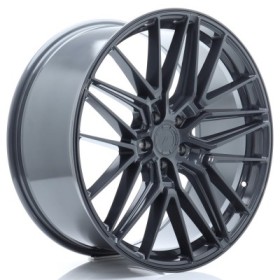 Cerchi in lega Japan Racing JR38 21x9,5 ET35 5x112 Hyper Gray