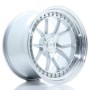 Cerchi Japan Racing JR39 18x10,5 ET15-22 5H BLANK Silver Machined Face