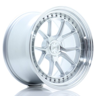 Cerchi Japan Racing JR39 18x10,5 ET15-22 5H BLANK Silver Machined Face