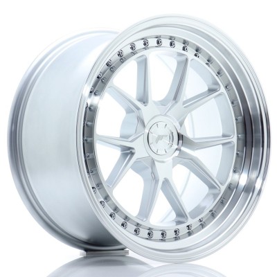 Cerchi Japan Racing JR39 18x9,5 ET15-35 5H BLANK Silver Machined Face