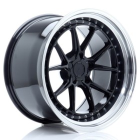 Cerchi Japan Racing JR39 19x11 ET0-25 5H BLANK Gloss Black w- Machined Lip