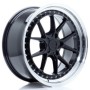 Cerchi in lega Japan Racing JR39 19x8,5 ET15-35 5H BLANK Gloss Black w- Machined Lip