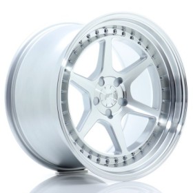 Cerchi Japan Racing JR43 18x10,5 ET15-22 5H BLANK Silver Machined Face