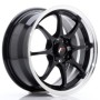 Cerchi in lega Japan Racing JR5 15x7 ET35 4x100 Gloss Black w- Machined Lip