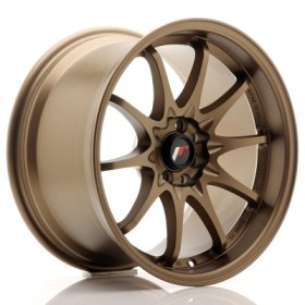 Cerchi in lega Japan Racing JR5 17x9,5 ET25 5x100-114,3 Dark Anodized Bronze BLANK
