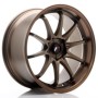 Cerchi in lega Japan Racing JR5 19x9.5 ET12-36 5H BLANK Dark Anodized Bronze