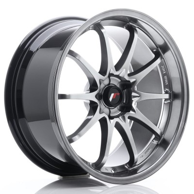 Cerchi in lega Japan Racing JR5 19x9.5 ET12-36 5H BLANK Hyper Black