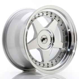Cerchi Japan Racing JR6 17x10 ET0-20 BLANK Silver Machined Face