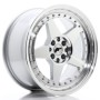 Cerchi Japan Racing JR6 17x8 ET20 4x100-108 Silver Machined Face