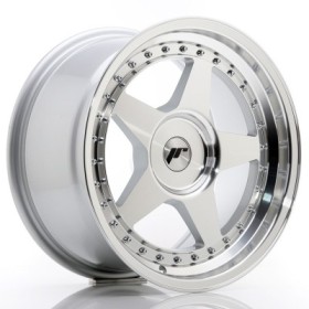 Cerchi Japan Racing JR6 17x9 ET20-35 BLANK Silver Machined Face