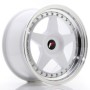 Cerchi Japan Racing JR6 17x9 ET20-35 BLANK White w-Machined Lip