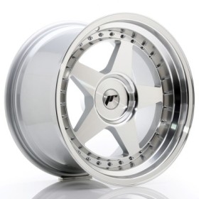 Cerchi in lega Japan Racing JR6 18x10,5 ET0-25 BLANK Silver Machined Face