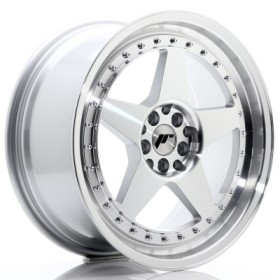 Cerchi in lega Japan Racing JR6 18x8,5 ET35 5x100-120 Silver Machined Face