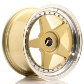 Cerchi in lega Japan Racing JR6 18x9,5 ET20-40 BLANK Gold w-Machined Lip