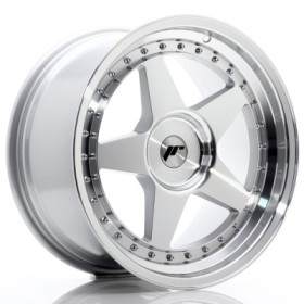 Cerchi Japan Racing JR6 18x9,5 ET20-40 BLANK Silver Machined Face