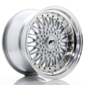 Cerchi Japan Racing JR9 17x10 ET20 5x112-120 Silver w- Machined Lip