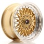 Cerchi in lega Japan Racing JR9 17x8,5 ET20 5x112-120 Gold w- Machined Lip