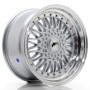 Cerchi Japan Racing JR9 17x8,5 ET20 5x112-120 Silver w- Machined Lip+Silver Rivets
