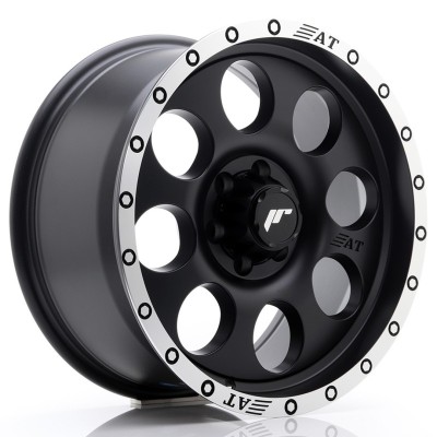 Cerchi Japan Racing JRX4 17x8.5 ET20 6x114.3 Matt Black w- Machined Lip