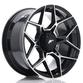 Cerchi in lega Japan Racing JRX9 18x9 ET18 6x114.3 Gloss Black Machined Face