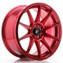 Cerchi in lega Japan Racing JR11 18x8,5 ET40 5x112-114 Platinum Red