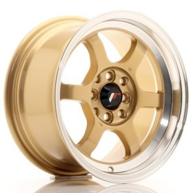Cerchi in lega Japan Racing JR12 15x7,5 ET26 4x100-114 Gold BLANK