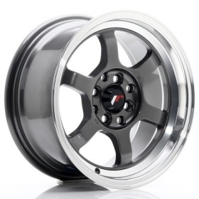 Cerchi in lega Japan Racing JR12 15x7,5 ET26 4x100-114 Gun Metal BLANK
