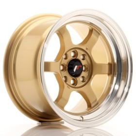 Cerchi in lega Japan Racing JR12 15x8,5 ET13 4x100-114 Gold BLANK