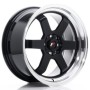 Cerchi in lega Japan Racing JR12 17x8 ET35 5x112-120 Gloss Black BLANK