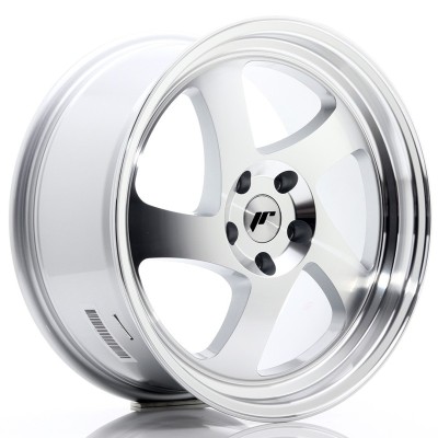 Cerchi in lega Japan Racing JR15 18x8,5 ET40 5x112 Silver Machined Face
