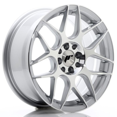 Cerchi Japan Racing JR18 16x7 ET25 4x100-108 Silver Machined