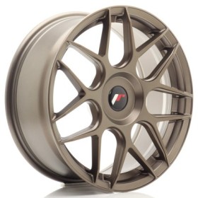 Cerchi Japan Racing JR18 18x7,5 ET25-40 Blank Matt Bronze