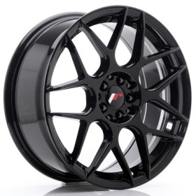Cerchi Japan Racing JR18 18x7,5 ET40 5x112-114 Glossy Black