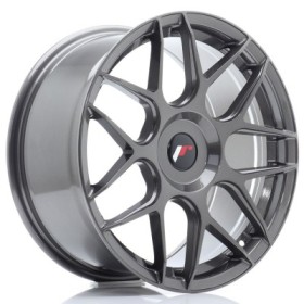 Cerchi in lega Japan Racing JR18 18x8,5 ET25-45 Blank Hyper Gray