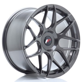 Cerchi in lega Japan Racing JR18 18x9,5 ET20-43 Blank Hyper Gray