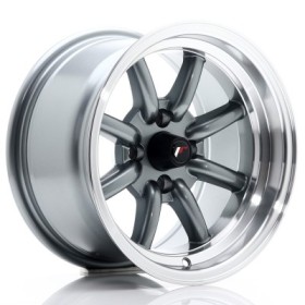 Cerchi Japan Racing JR19 14x8 ET-13 4x100 Gun Metal w- Machined Lip