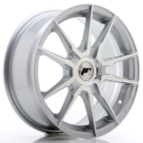 Cerchi in lega Japan Racing JR21 17x7 ET25-40 Blank Machined Silver