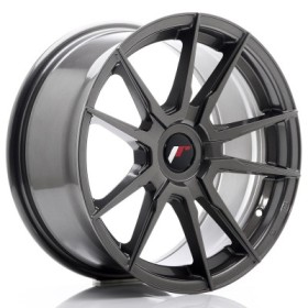 Cerchi Japan Racing JR21 17x8 ET35 Blank Hyper Gray
