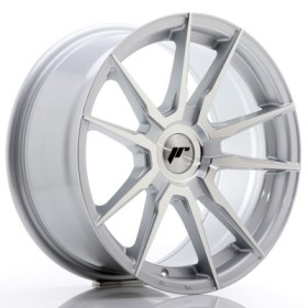Cerchi in lega Japan Racing JR21 17x8 ET35 Blank Silver Machined