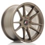 Cerchi in lega Japan Racing JR21 17x9 ET25-35 Blank Matt Bronze
